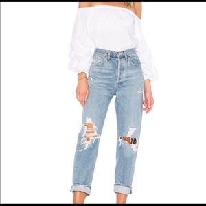 Agolde 90’ Distressed Jeans